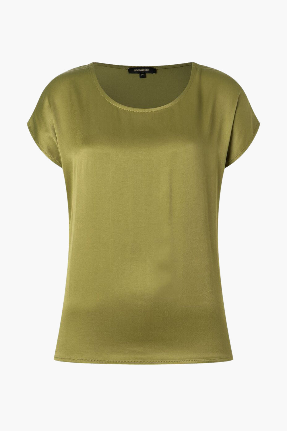 Top uni manches courtes Vert - More & More