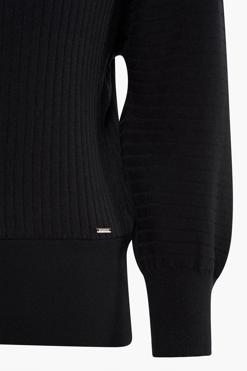 Pull col rond Noir - More & More