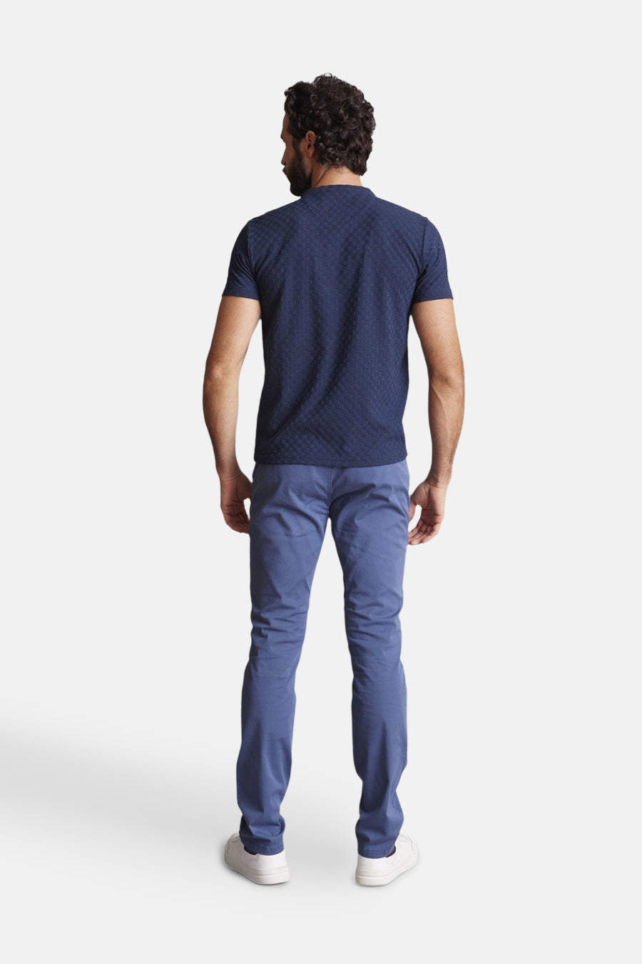 Heren tops T-shirt divers Bleu - Delahaye