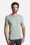 Heren tops T-shirt divers Vert - Delahaye