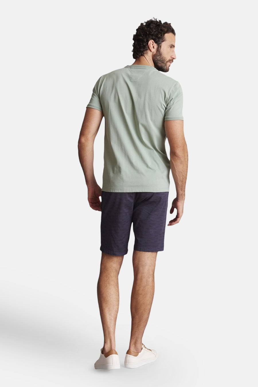 Heren tops T-shirt divers Vert - Delahaye