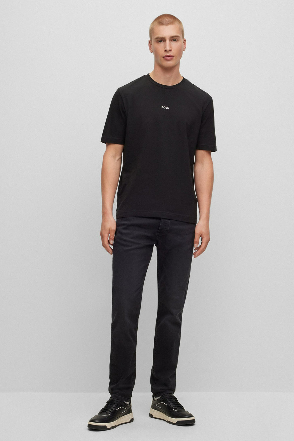 T-shirt (manches courtes) Noir - BOSS ORANGE