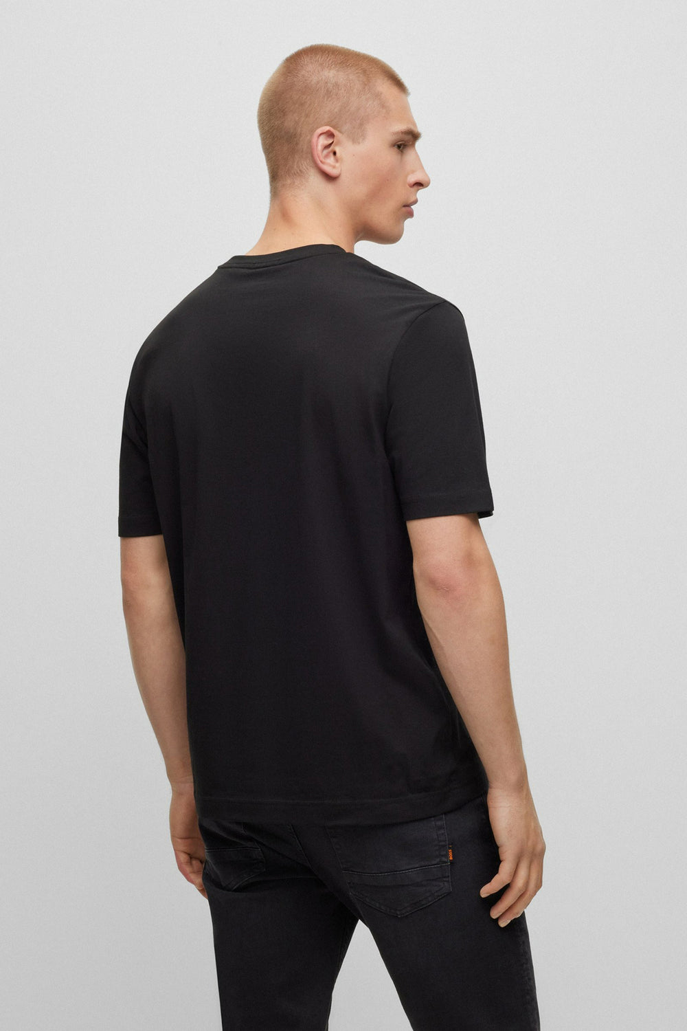 T-shirt (manches courtes) Noir - BOSS ORANGE