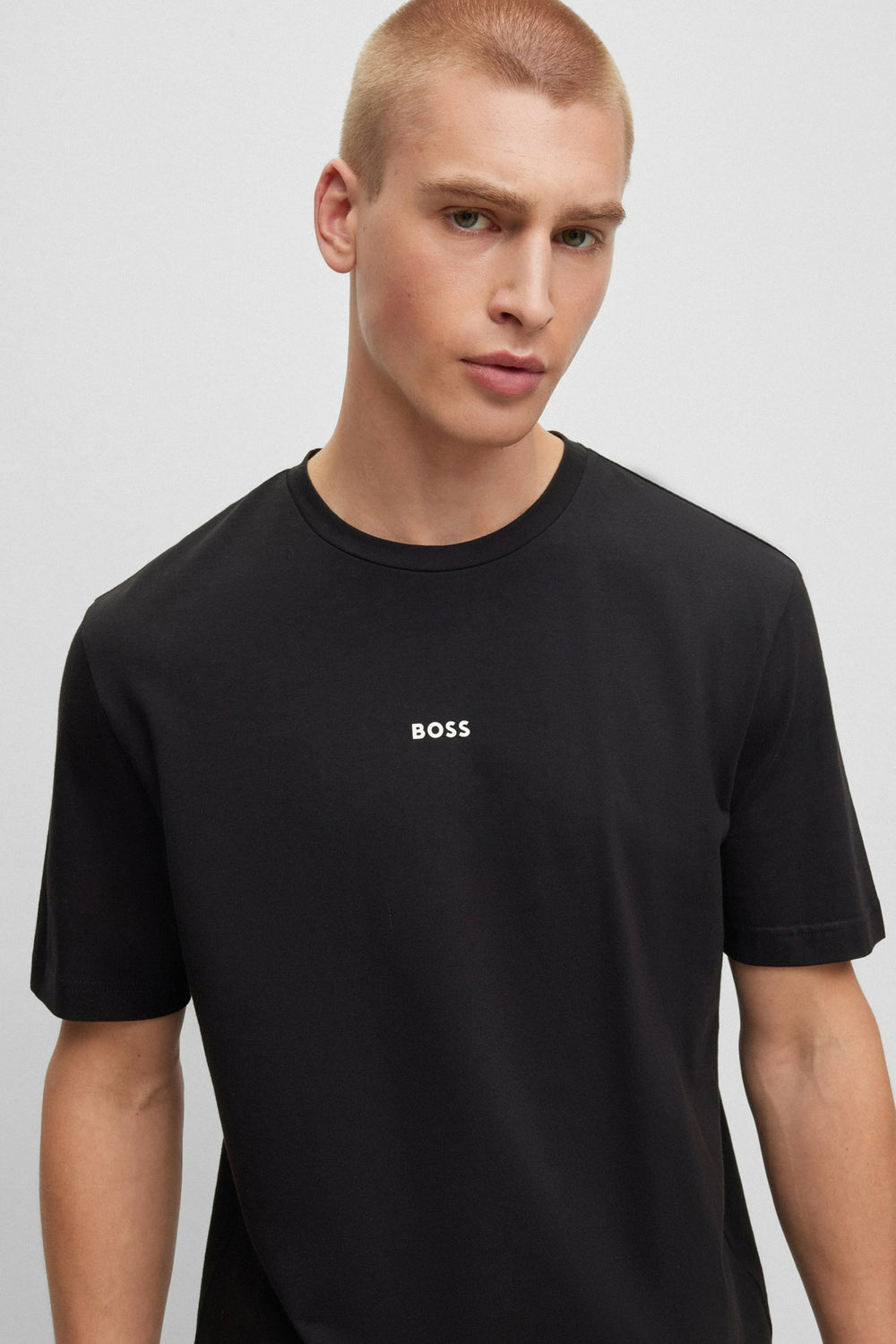 T-shirt (manches courtes) Noir - BOSS ORANGE