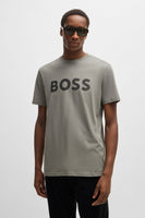 T-shirt (korte mouwen) Grijs - BOSS ORANGE