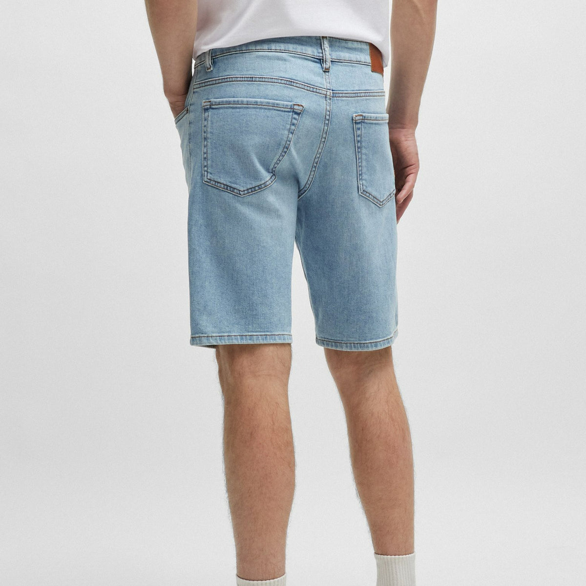 Hugo Boss Blue Denim Shorts main image 1