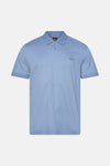 Heren tops polo korte mouw Bleu - BOSS ORANGE