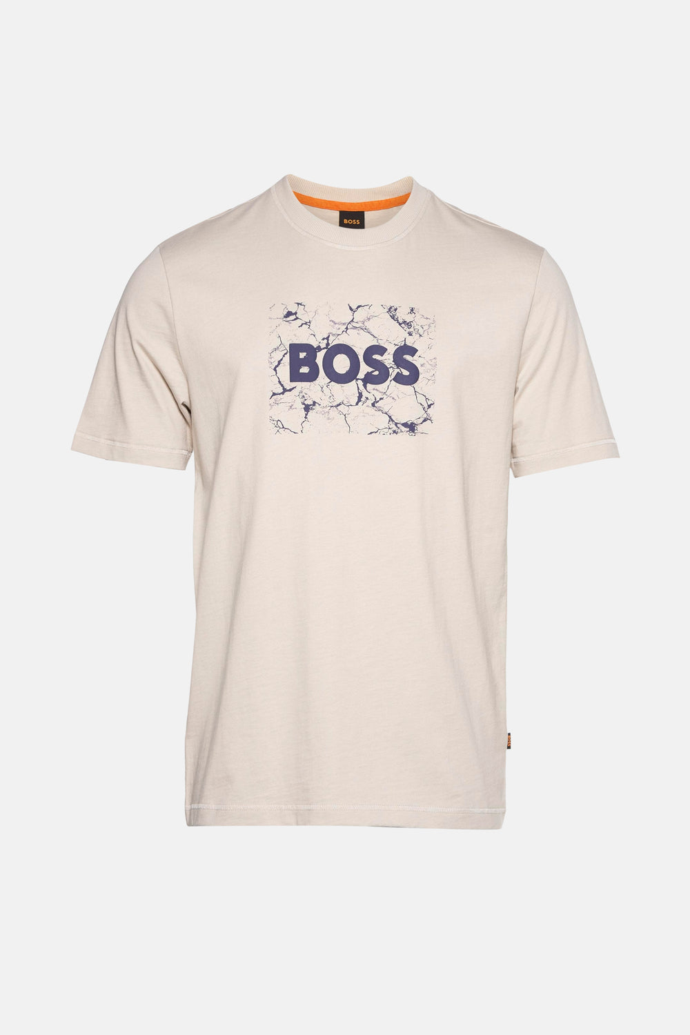 T-shirt (korte mouwen) Beige - BOSS ORANGE