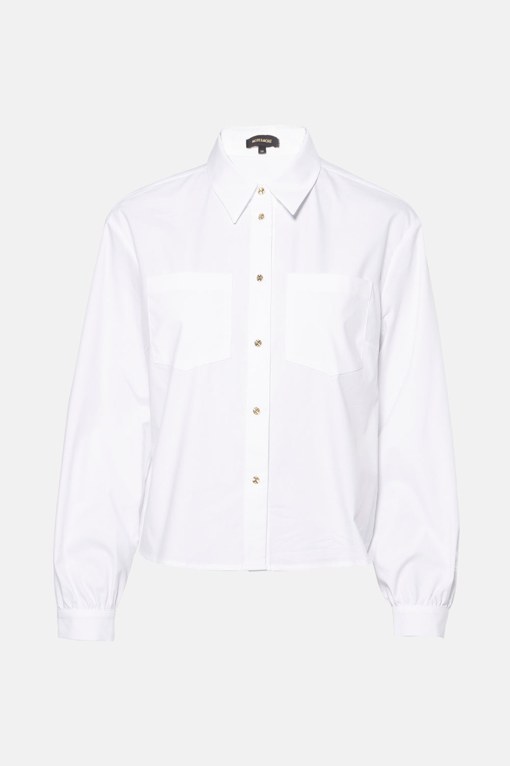 Chemisier (manches longues) Blanc - MORE & MORE