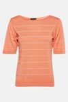 Trui met ronde hals Oranje - MORE & MORE
