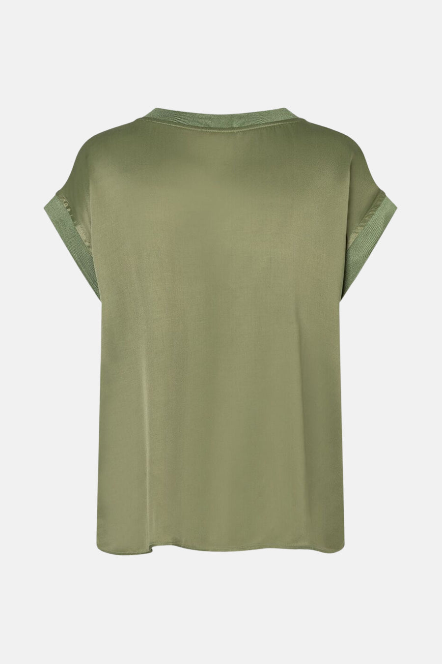 Blouse (korte mouwen) KHAKI - MORE & MORE