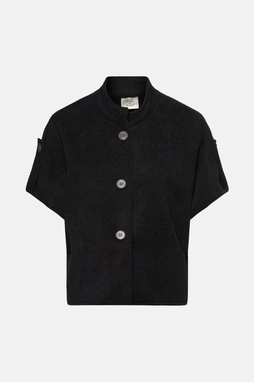 Cardigan Noir - Terra di Siena