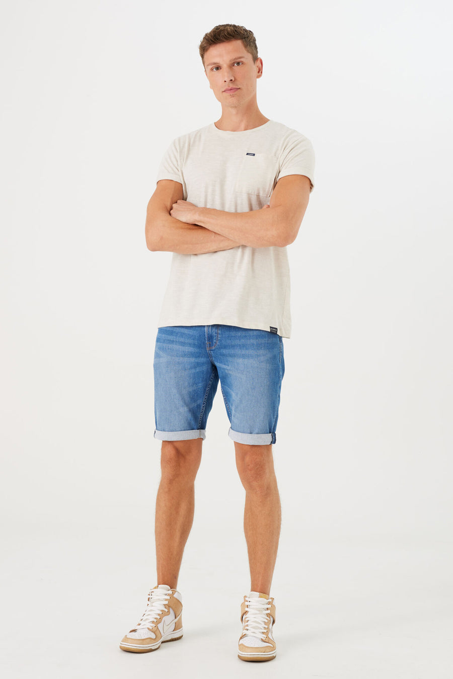 Short MID BLUE DENIM - GARCIA