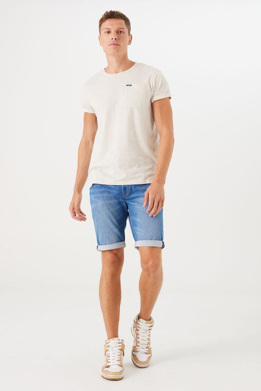 Short MID BLUE DENIM - GARCIA