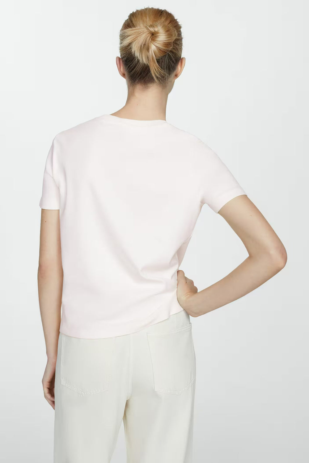 T-shirt (manches courtes) Orange - MANGO