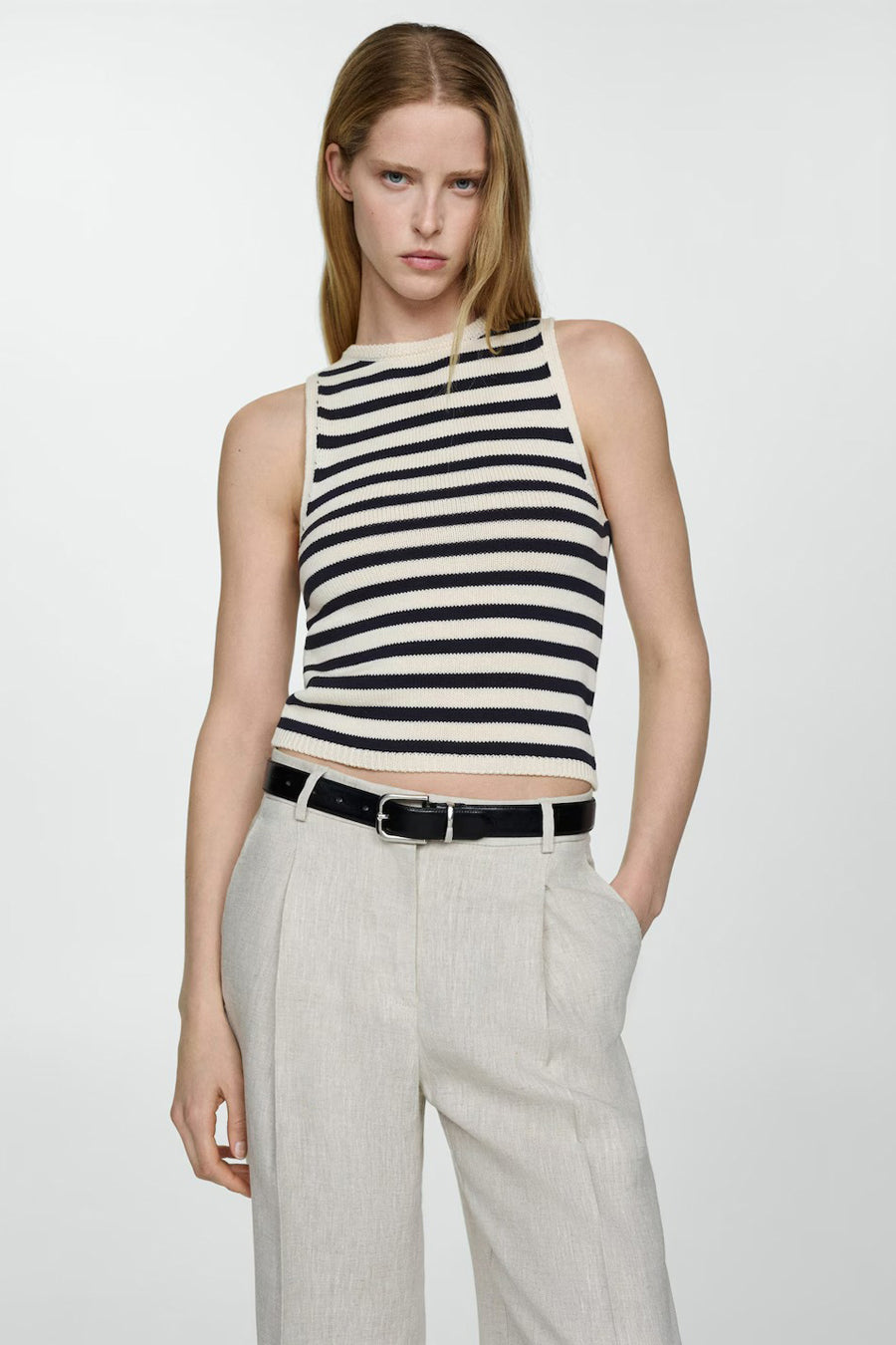 Blouse (zonder mouwen) Multicolor - MANGO