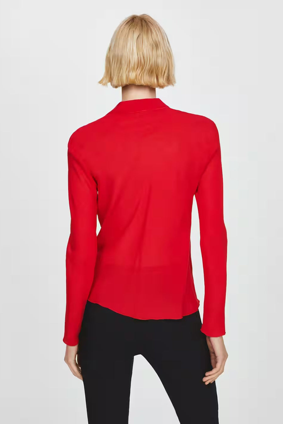 Chemisier (manches courtes) Rouge - MANGO