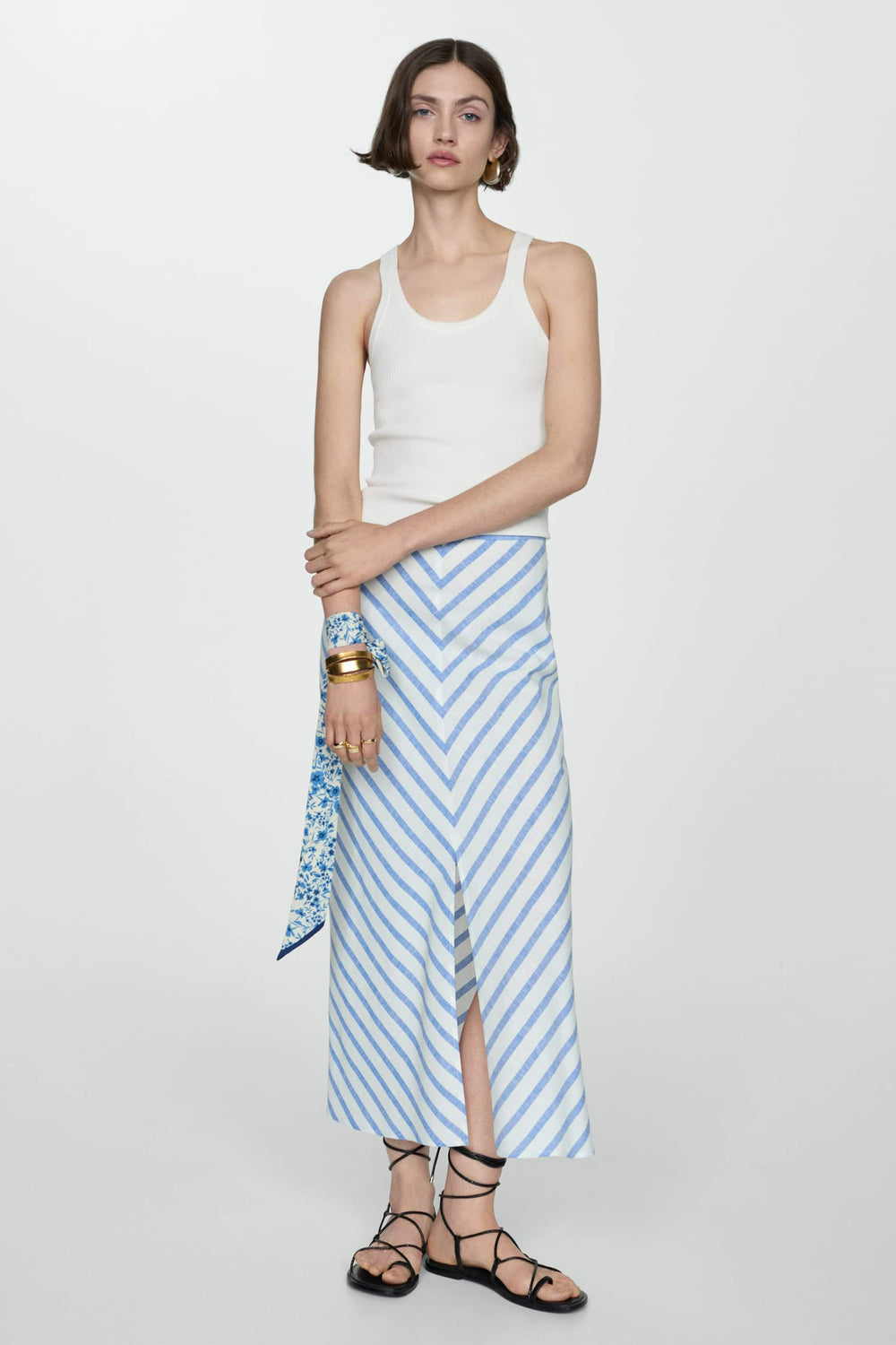 Rok 3/4 Multicolor - MANGO