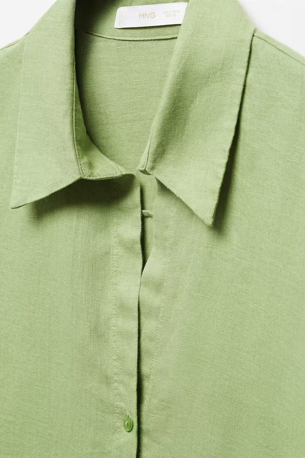 Chemisier (manches longues) Vert - MANGO