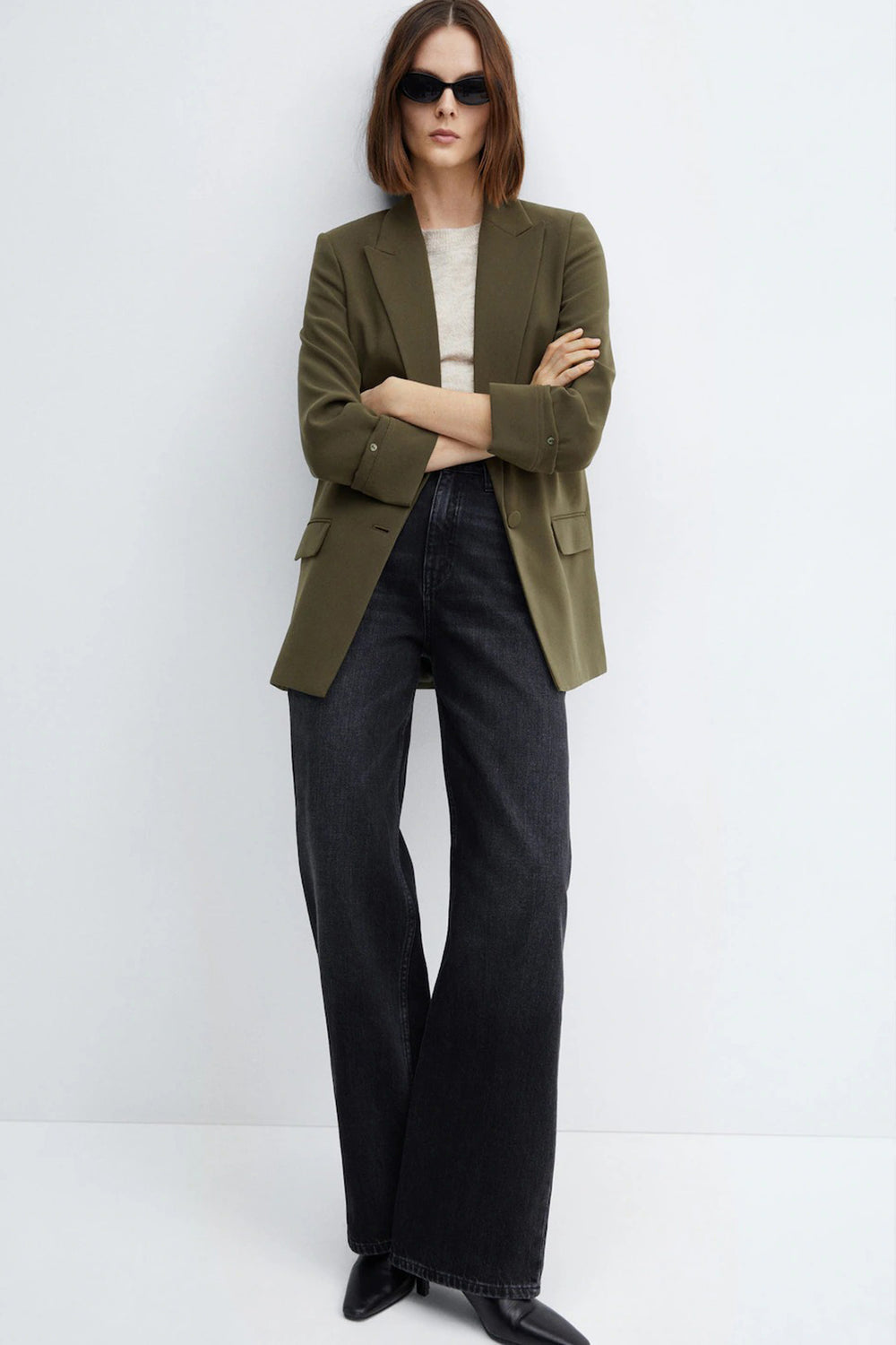 Blazer Groen - MANGO