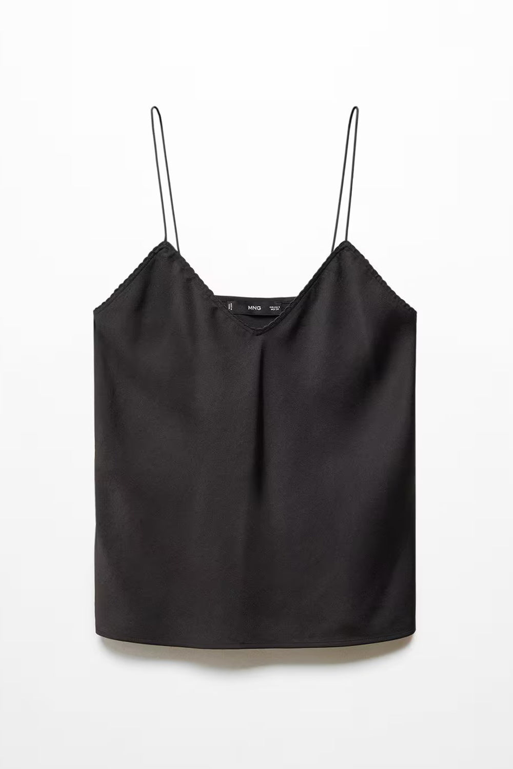Top (bandes fines) Noir - MANGO