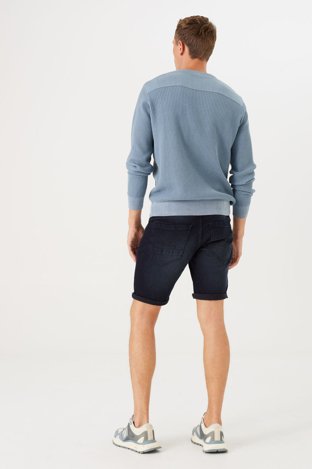 Short en jeans BLUE BLACK DENIM - GARCIA