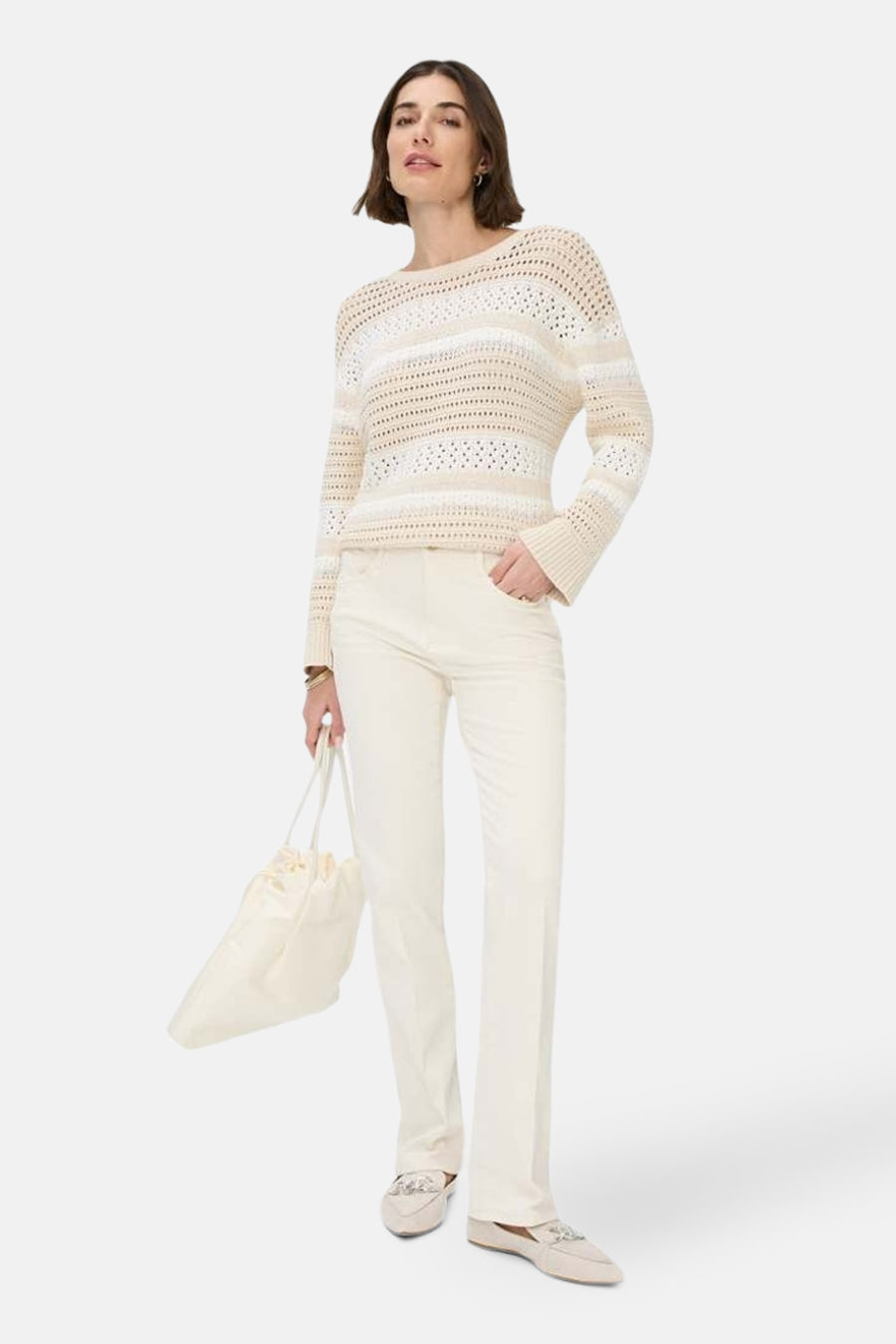 Jean bootcut OFF WHITE DENIM - BRAX