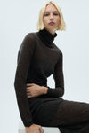 Pull col rond Noir - MANGO