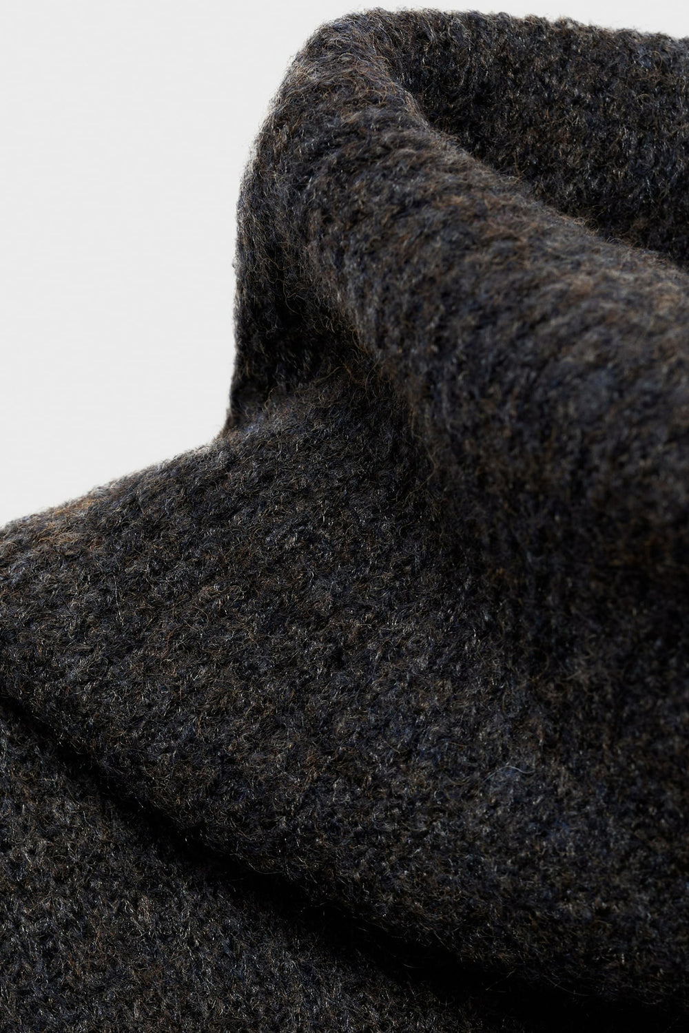Pull col montant Noir - MANGO