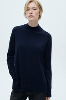 Pull col montant Bleu - MANGO