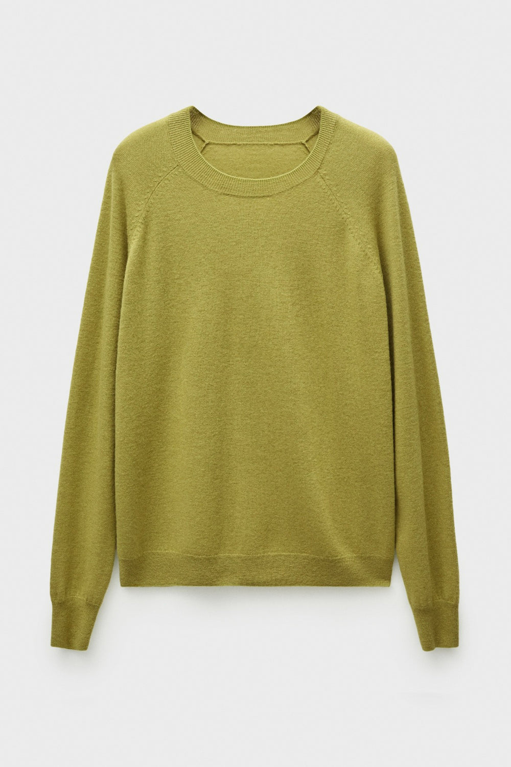 Pull col rond Vert - MANGO