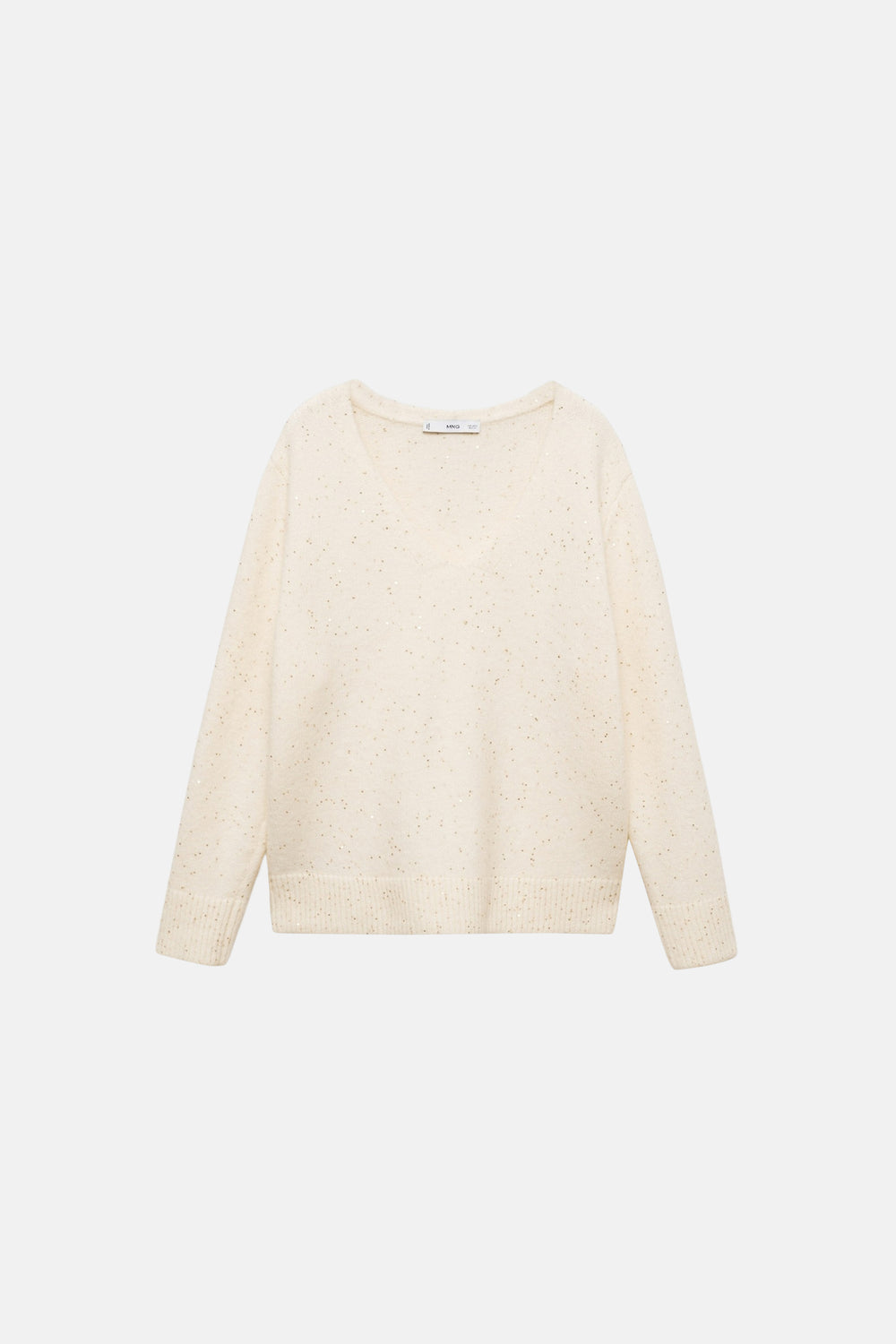 Trui met ronde hals Goud - MANGO