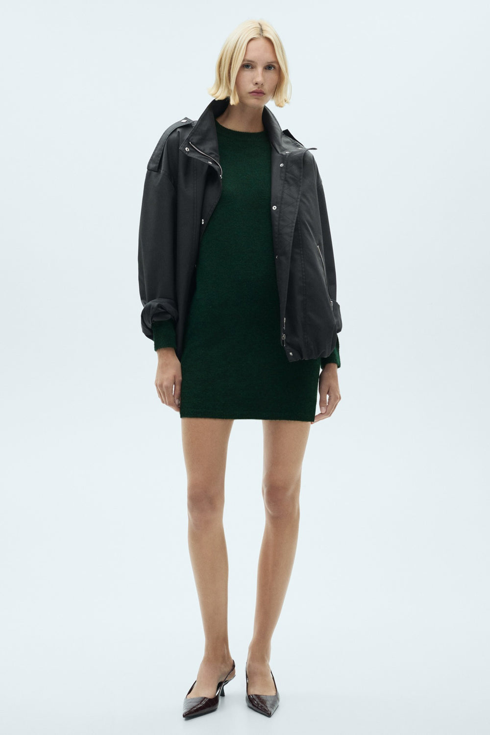 Robe Vert - MANGO