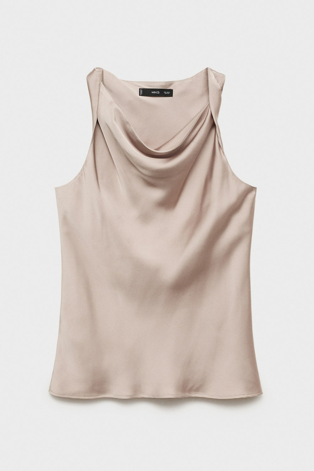 Blouse (zonder mouwen) Beige - MANGO
