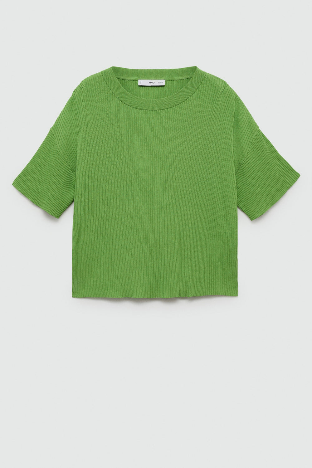 Trui met ronde hals Groen - MANGO