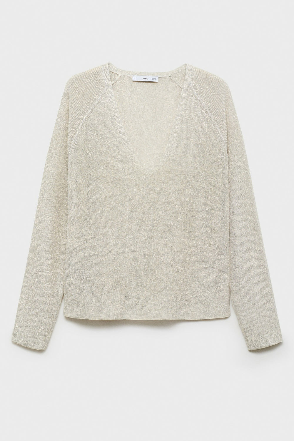 Pull col V Agenté - MANGO