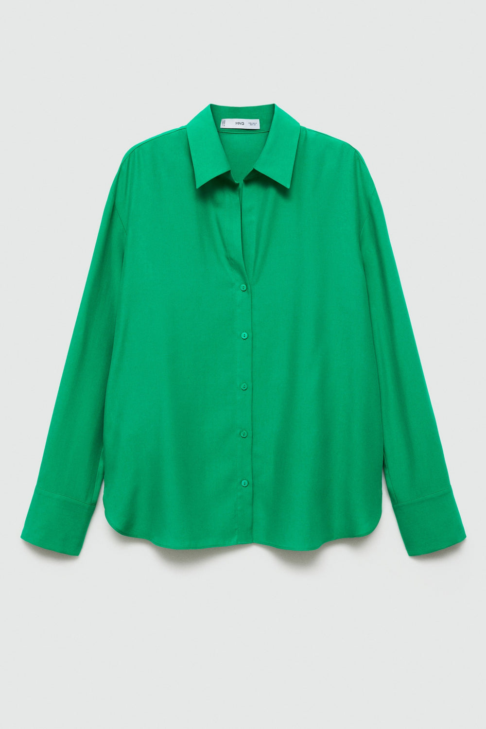Chemisier (manches longues) Vert - MANGO