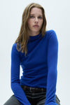 Pull col rond Bleu - MANGO