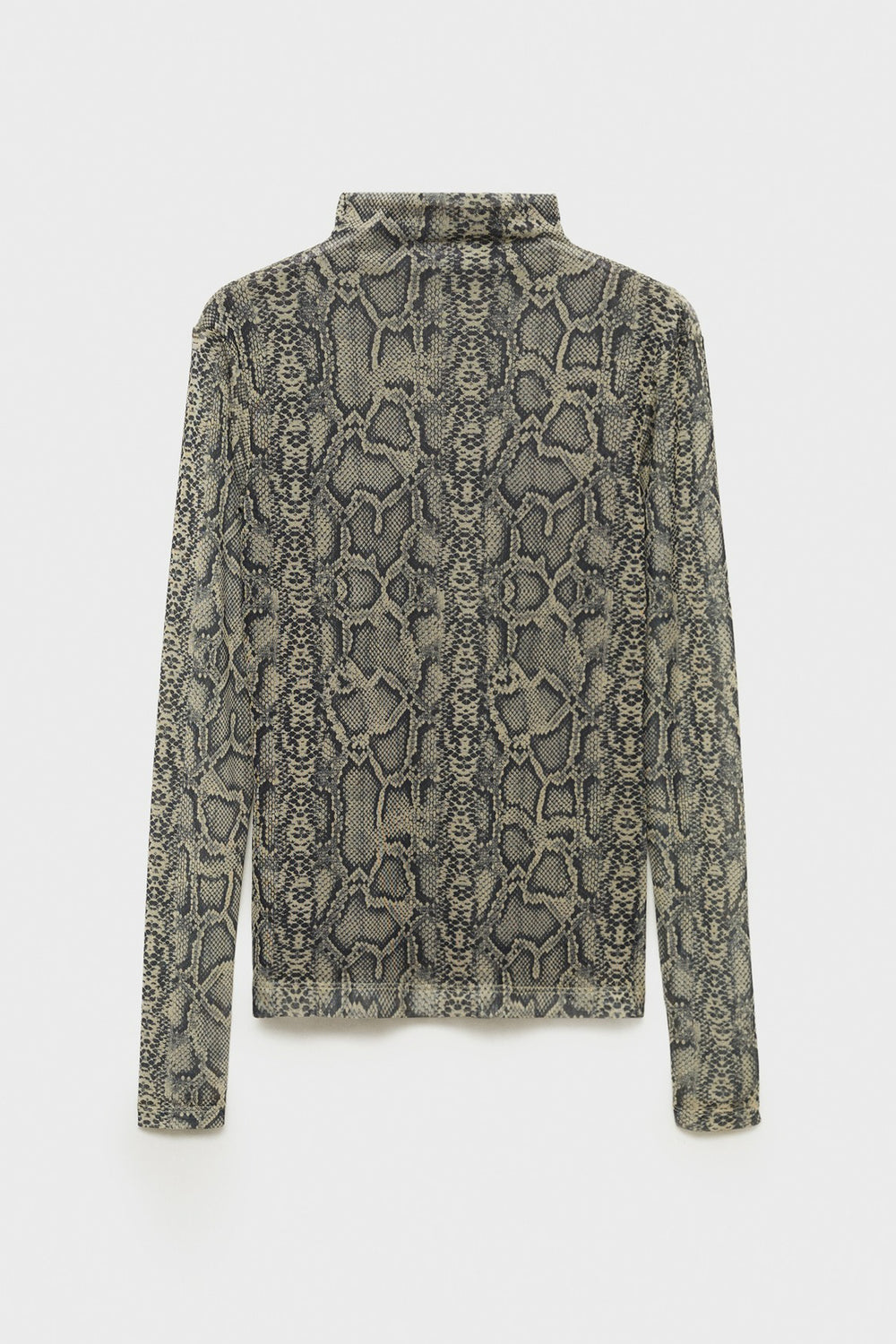 T-shirt (manches longues) Gris - MANGO