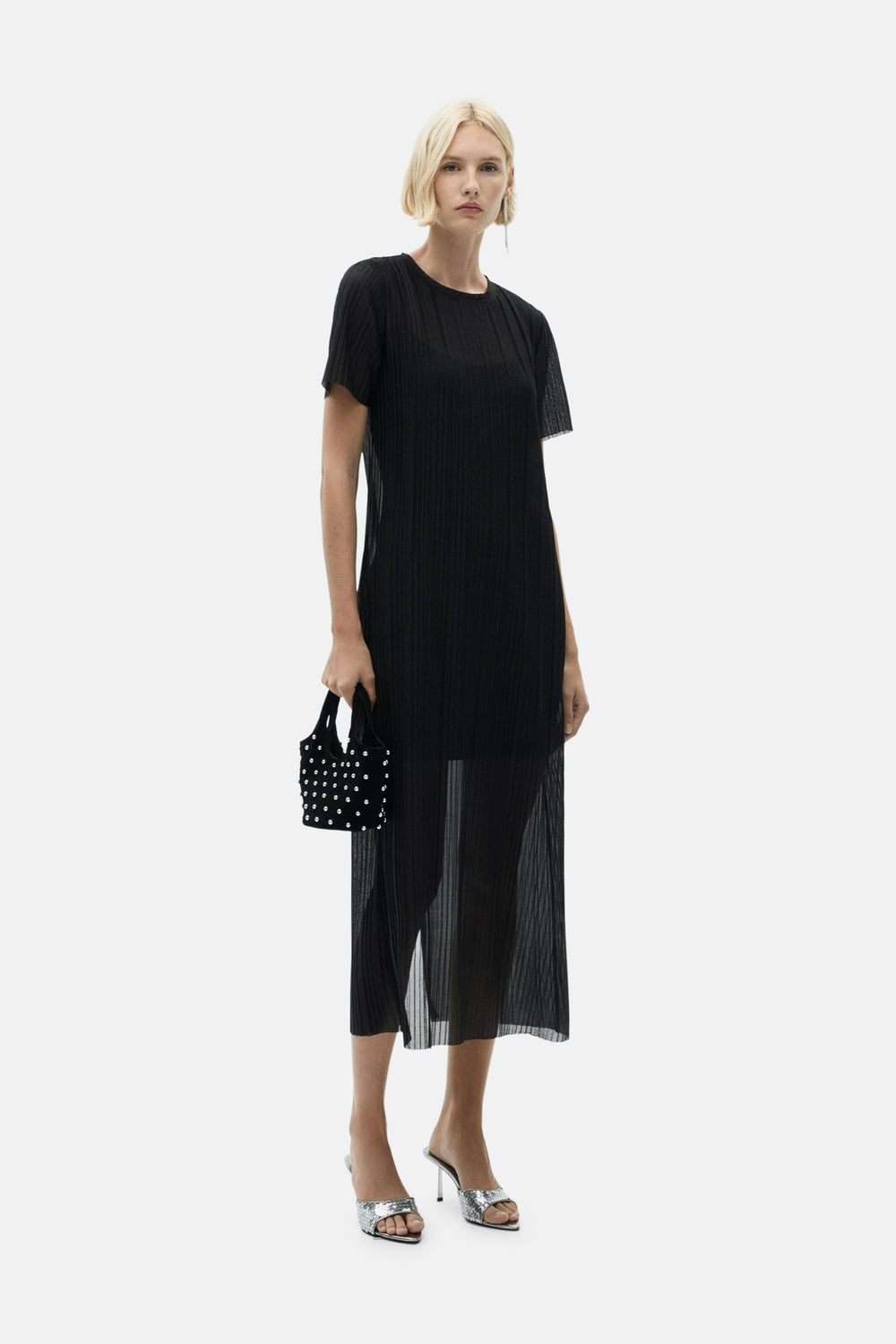 Robe Noir - MANGO