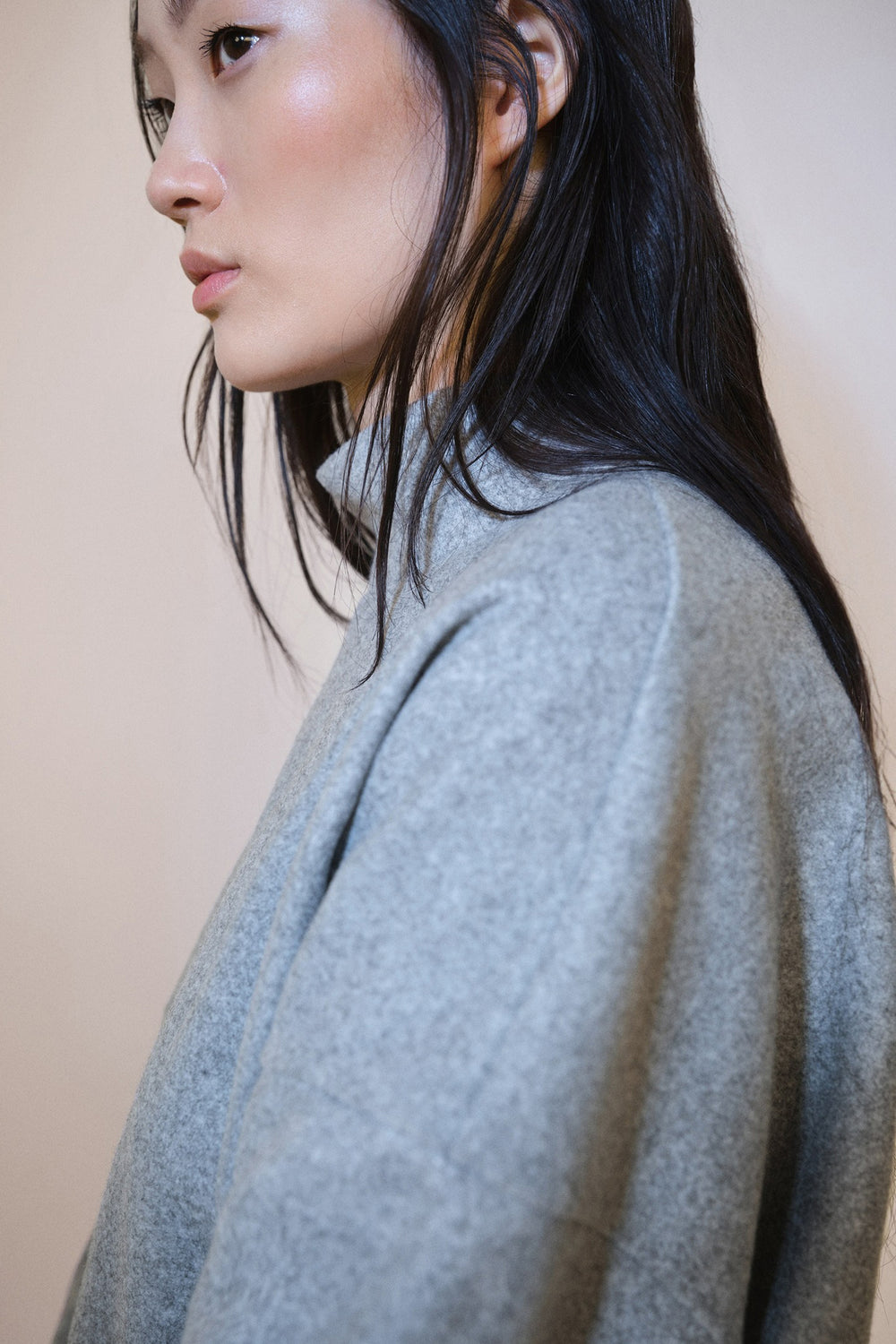 Sweat col rond Gris - MANGO