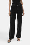 Jean droit Noir - MANGO