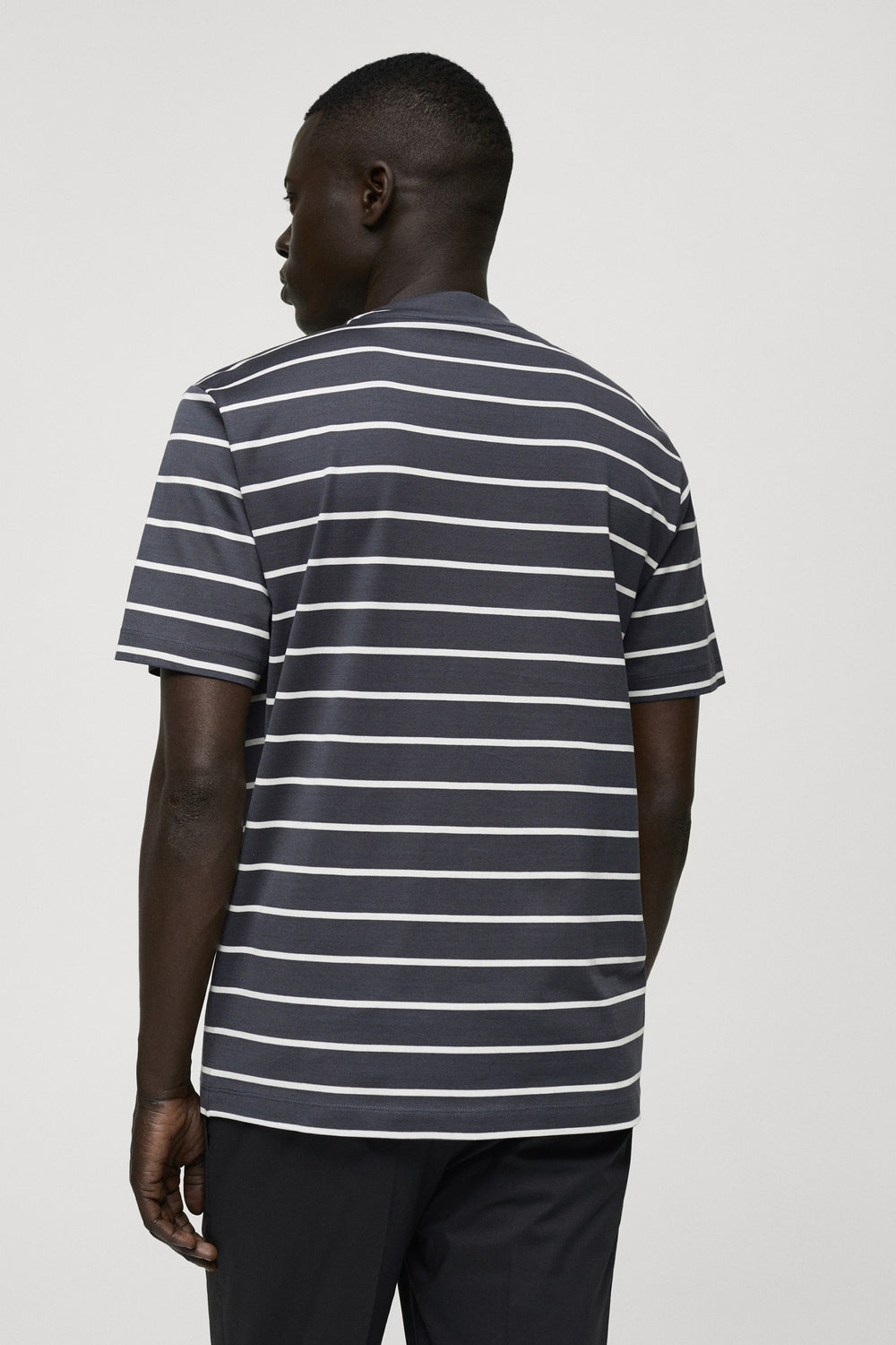 T-shirt (manches courtes) Bleu - MANGO