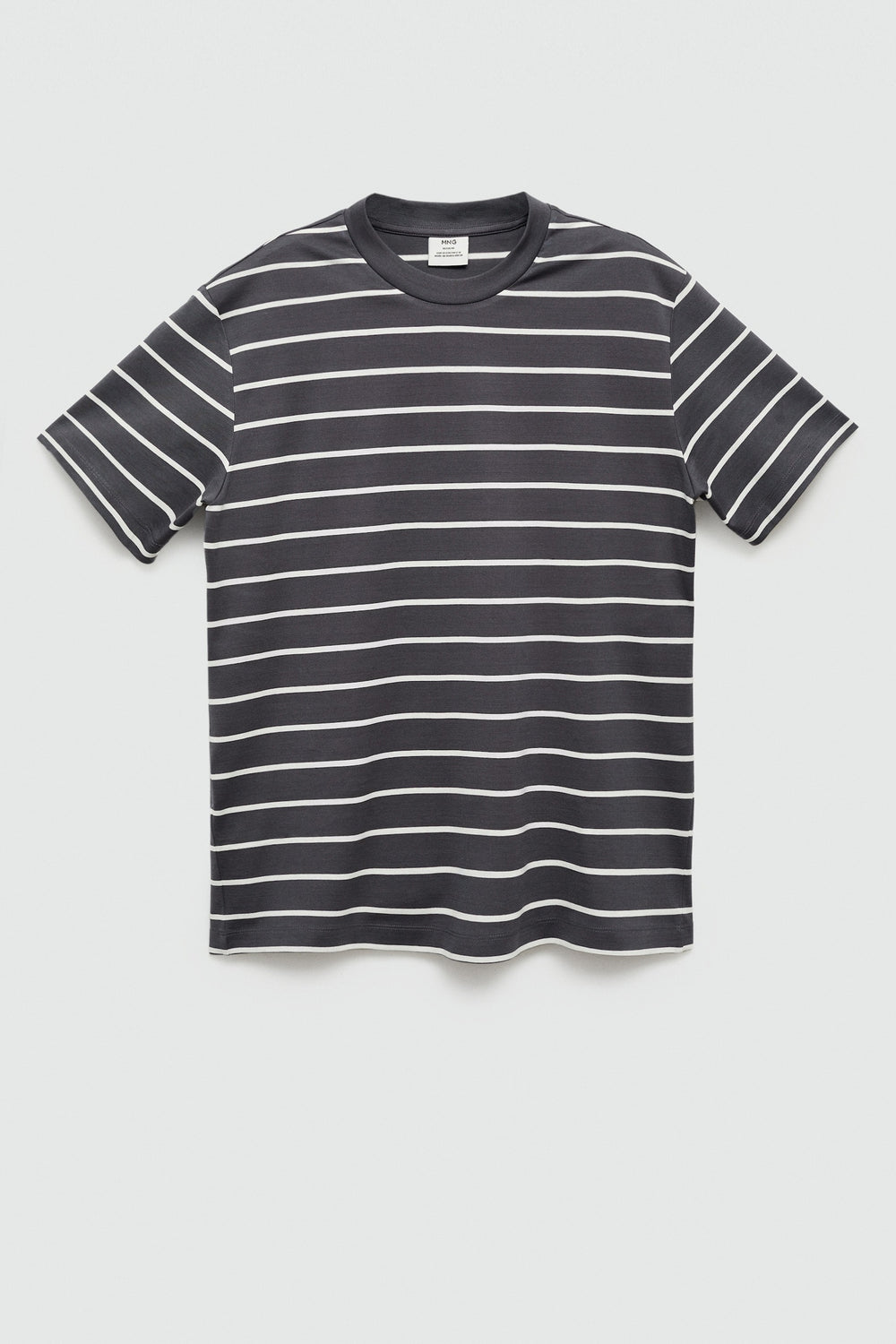 T-shirt (manches courtes) Bleu - MANGO