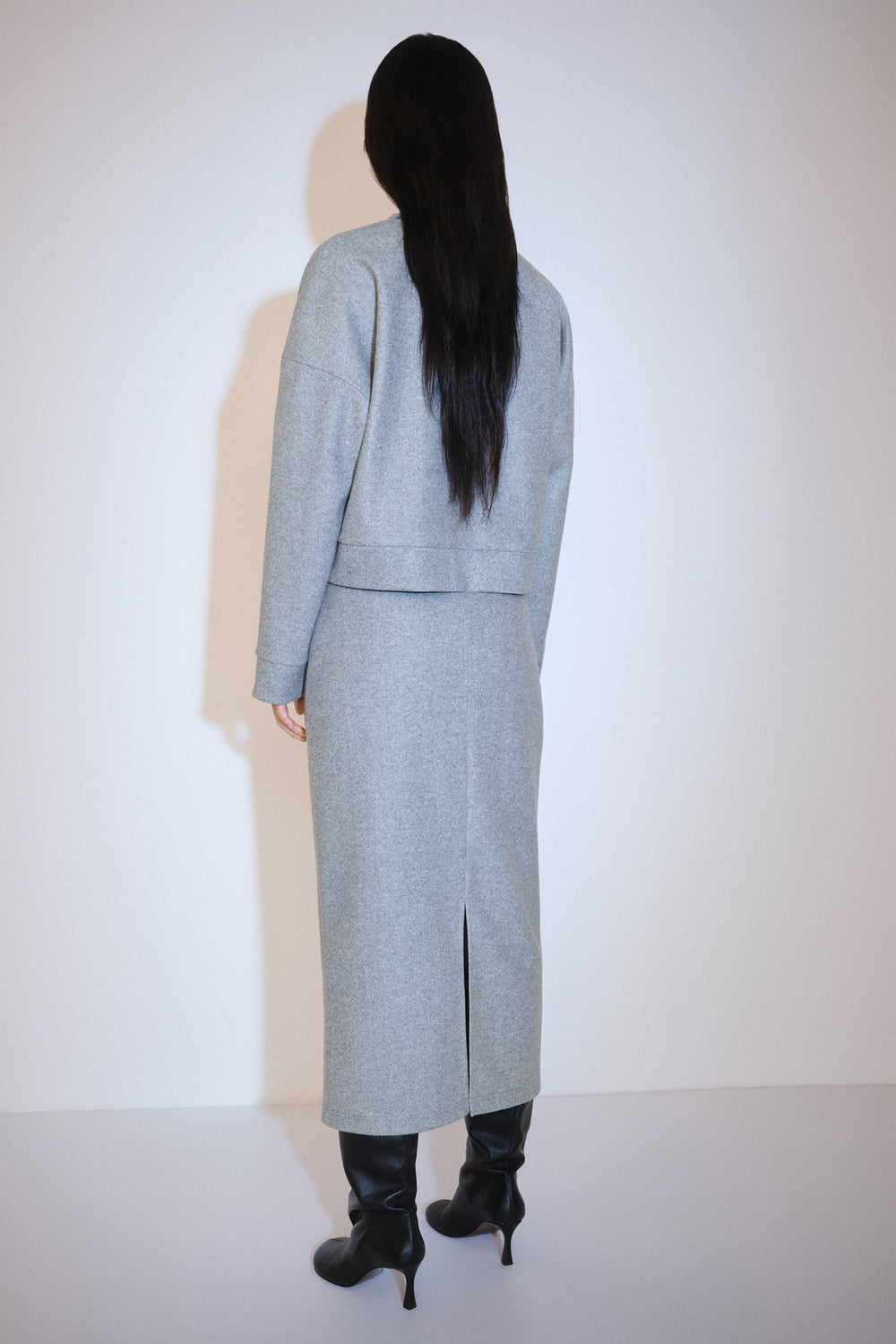 Jupe courte Gris - MANGO