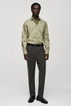 Chemise (manches longues) Vert - MANGO