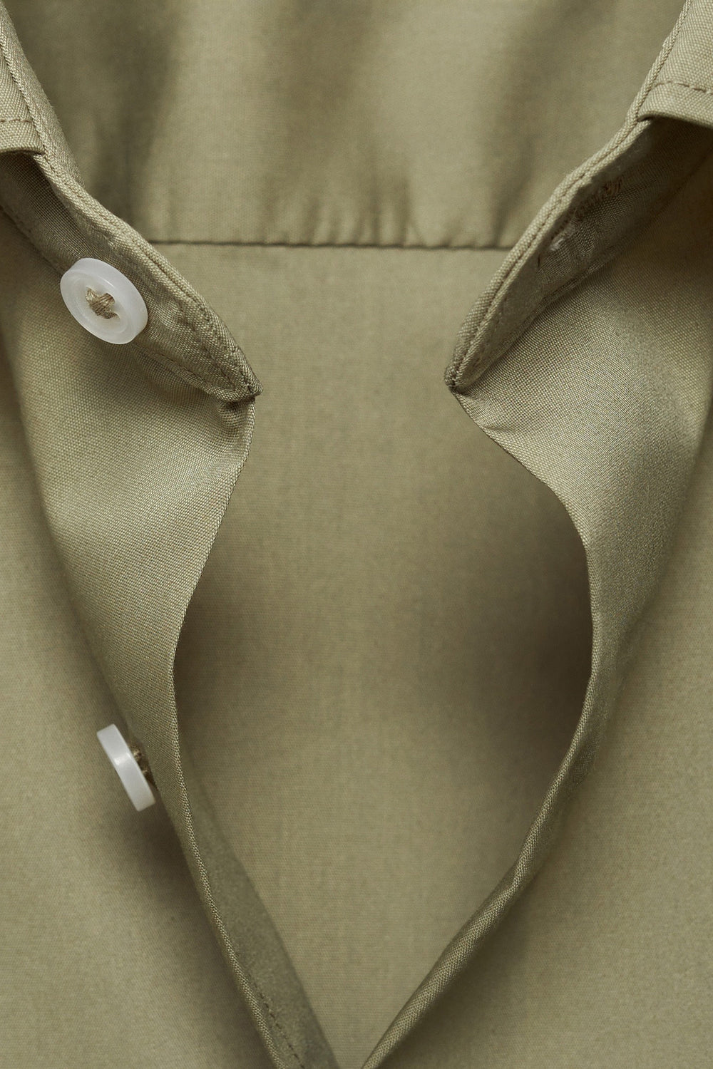 Chemise (manches longues) Vert - MANGO