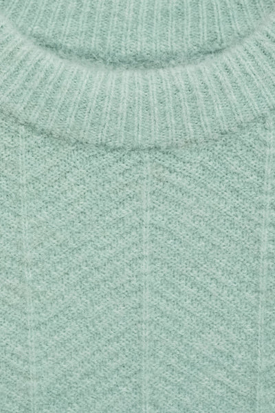 Trui met ronde hals Turquoise - MANGO