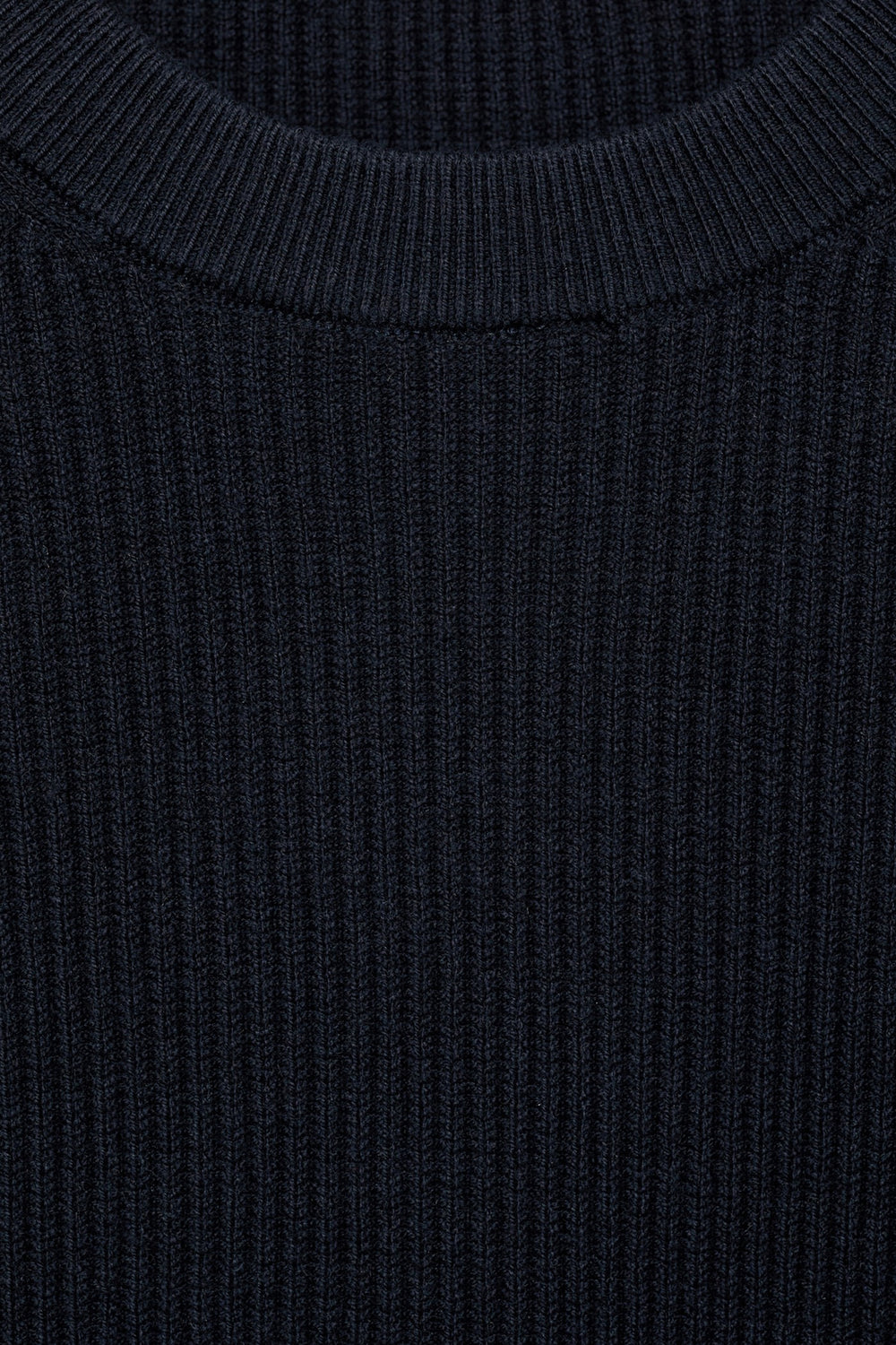 Pull col rond Bleu - MANGO