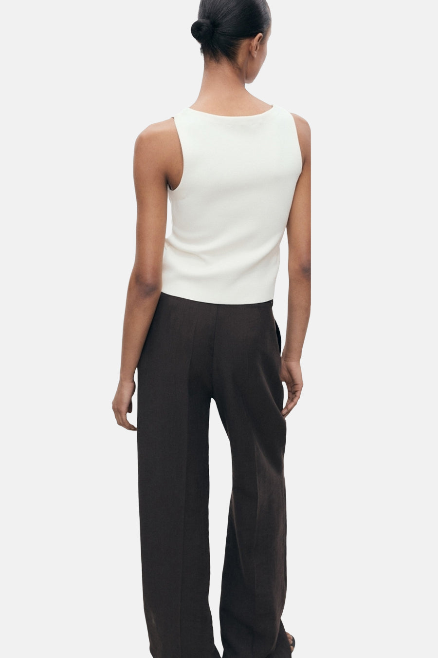 Singlet Ecru - MANGO